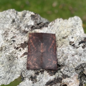 Turkish Walnut Burl, Knife maker gift, Christmas Gift