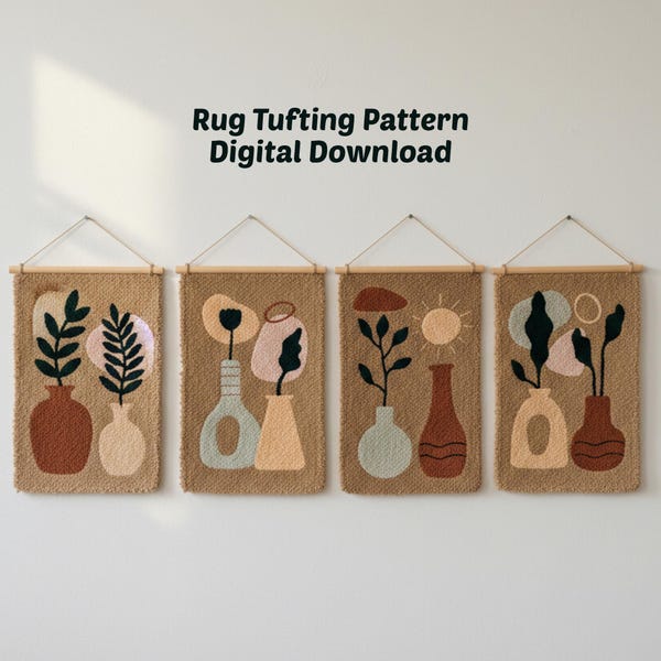 Rug Tufting Patterns - Etsy