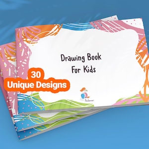 Printable Book How to Draw for Kids | Step-by-Step Drawing Book PDF | 30 Cute Animals | Easy Beginner Art Activity | Printable Drawing Guide