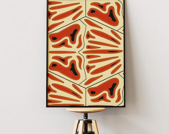 Abstrakte Kunst Poster - Modernes Haus Büro Dekor - Printable PDF Instant Download
