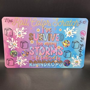 Storms-Roll, Color, Scratch Spar-Challenge