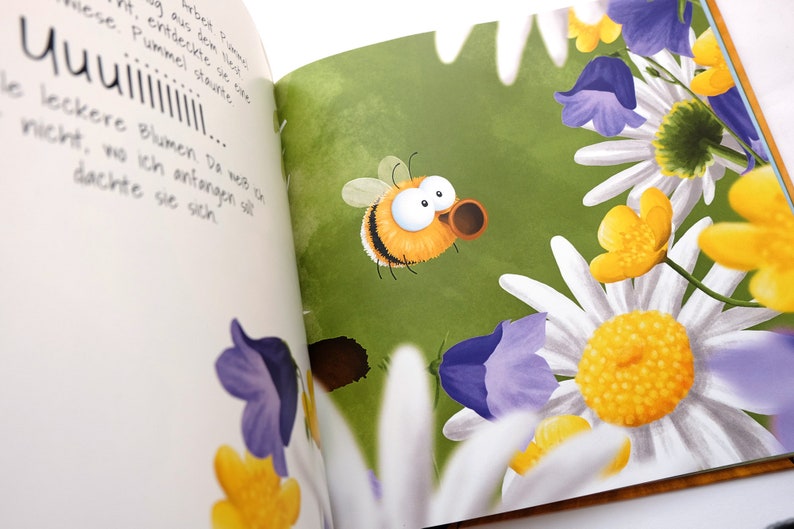 Illustriertes Kinderbuch Pummel, die Hummel Bild 5