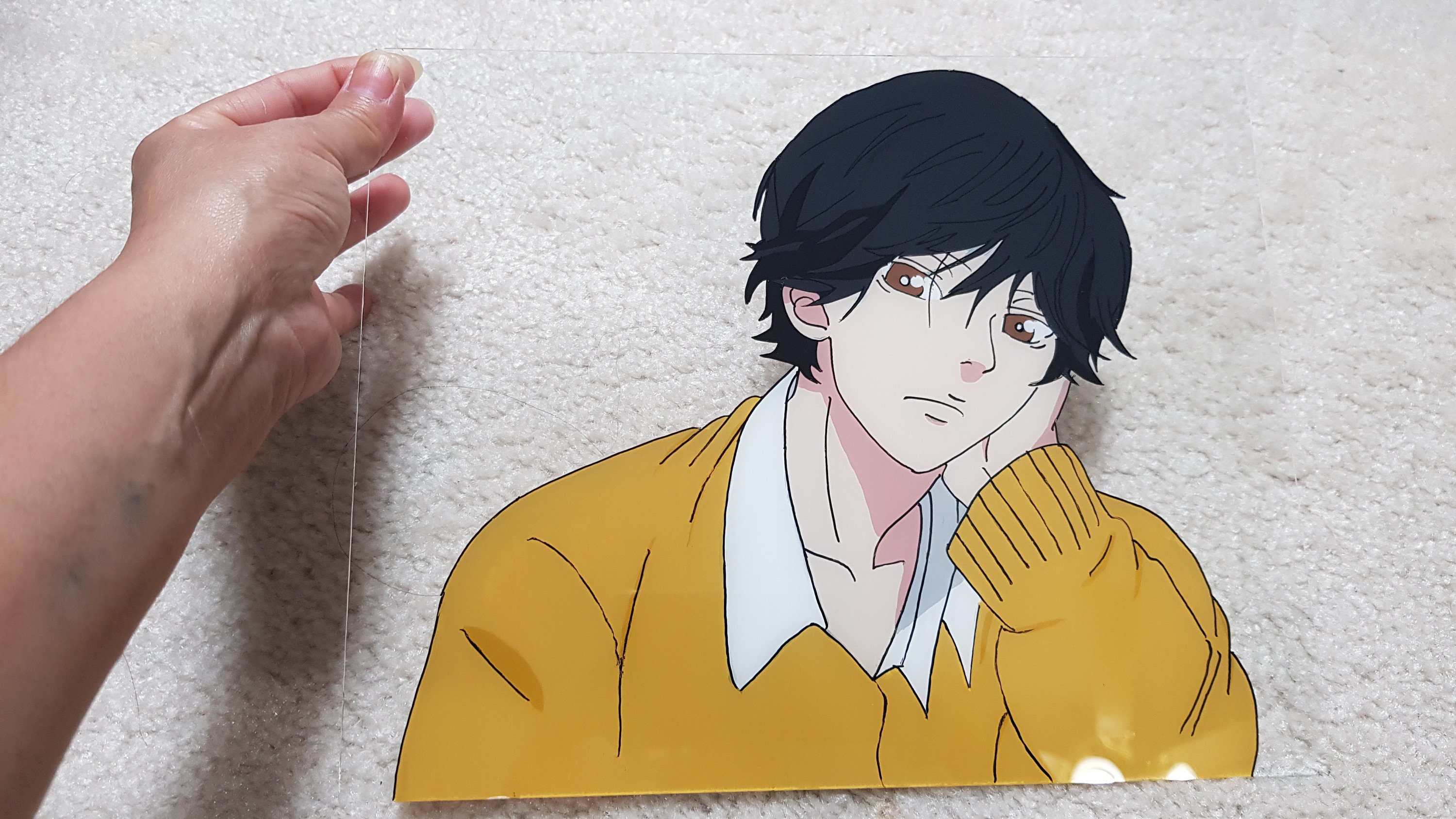 AO HARU-RIDE impermeável Anime Sticker, Bonito Estudante Papelaria,  Crianças Material Escolar, Decorar Mabuchi Kou, Adorável - AliExpress