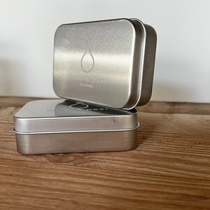 Aluminium Soap Dish Travel Tin with Drainer | Soap Dish for Travel | Soap Box