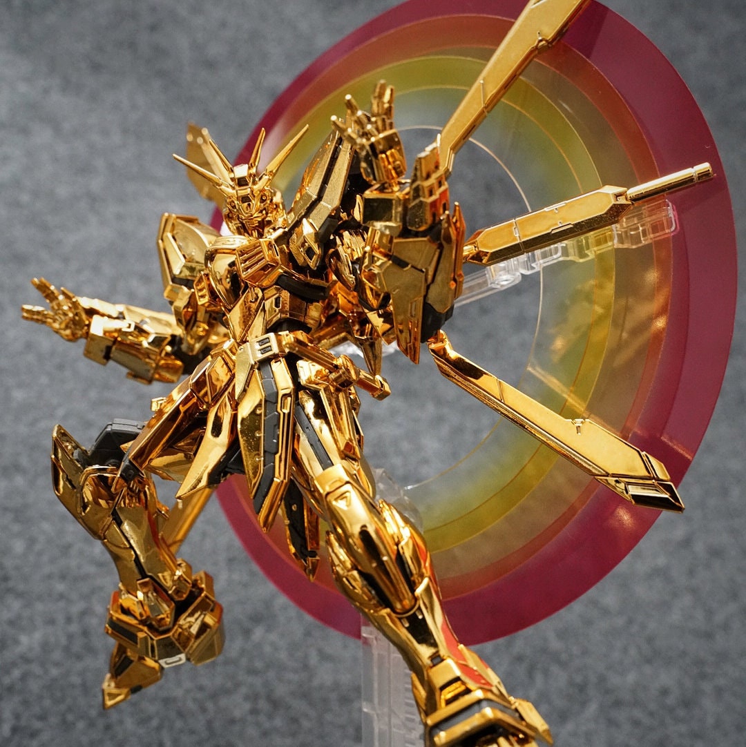 Preorder Electroplated RG 1/144 Hyper Mode God Gundam Etsy
