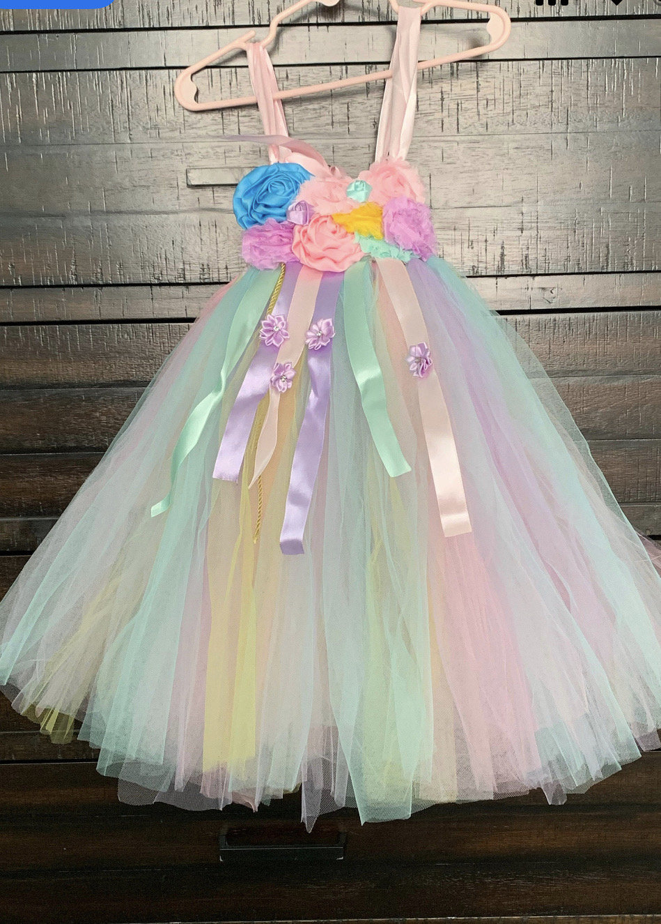 CARNEVALE HALLOWEEN VESTITO Tutu Unicorno Arcobaleno Rainbow Dress Bambina  EUR 19,90 - PicClick IT