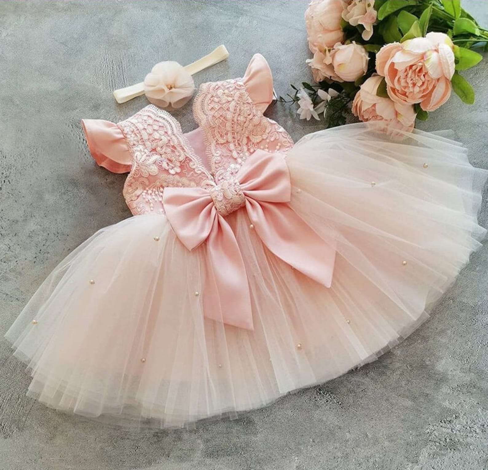Dress Baby Girl Toddler Birthday Party Wedding 1 2 3 4 5 Years Etsy UK