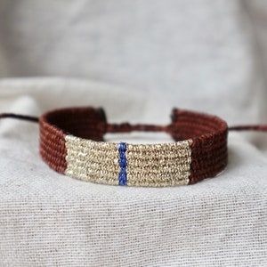 Woven bracelet, Boho jewelry, Minimalist jewelry, Bracelet for women, Waterproof bracelet, Boho hippie, Gift for her, Unique gift, Bohemian