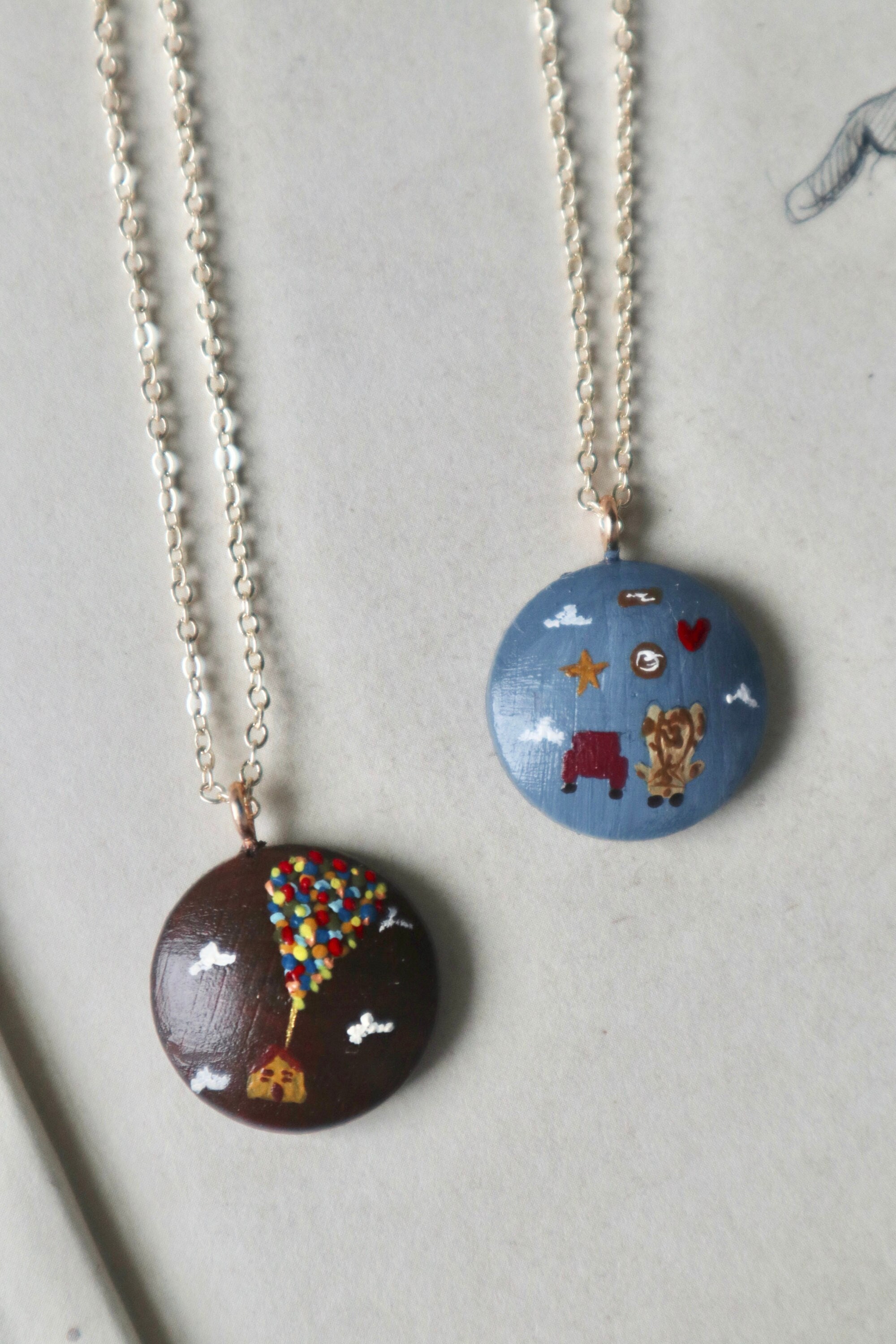 Pixar up necklace shop
