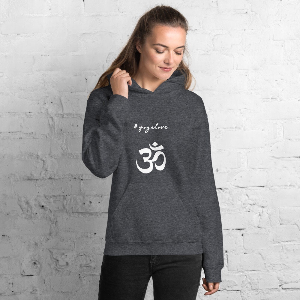 YOGA LOVE Women's Sweatshirt Hoodie Women's Mindful Etsy