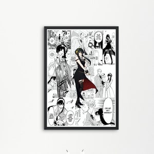 Yor Manga Panel Poster Spy X Family Poster Yor Forger - Etsy México