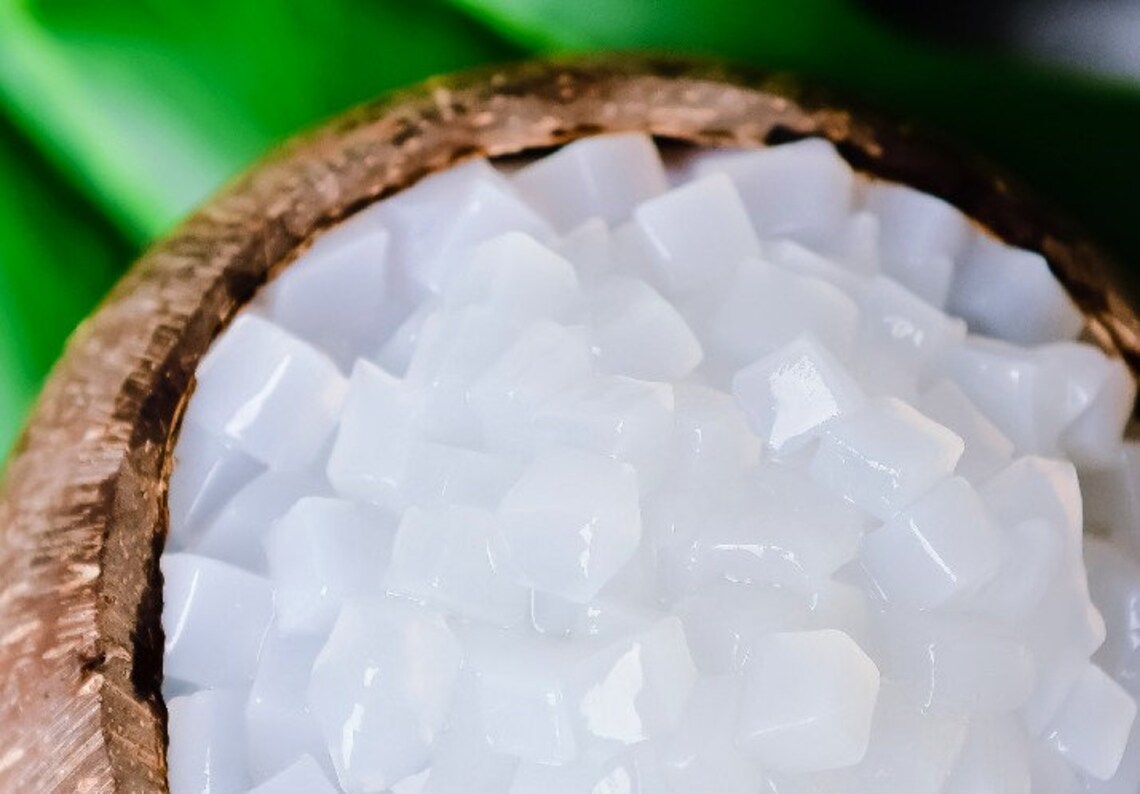 Coconut Jelly Crystal Boba Tea Gift Tea Set Bubble Tea Etsy