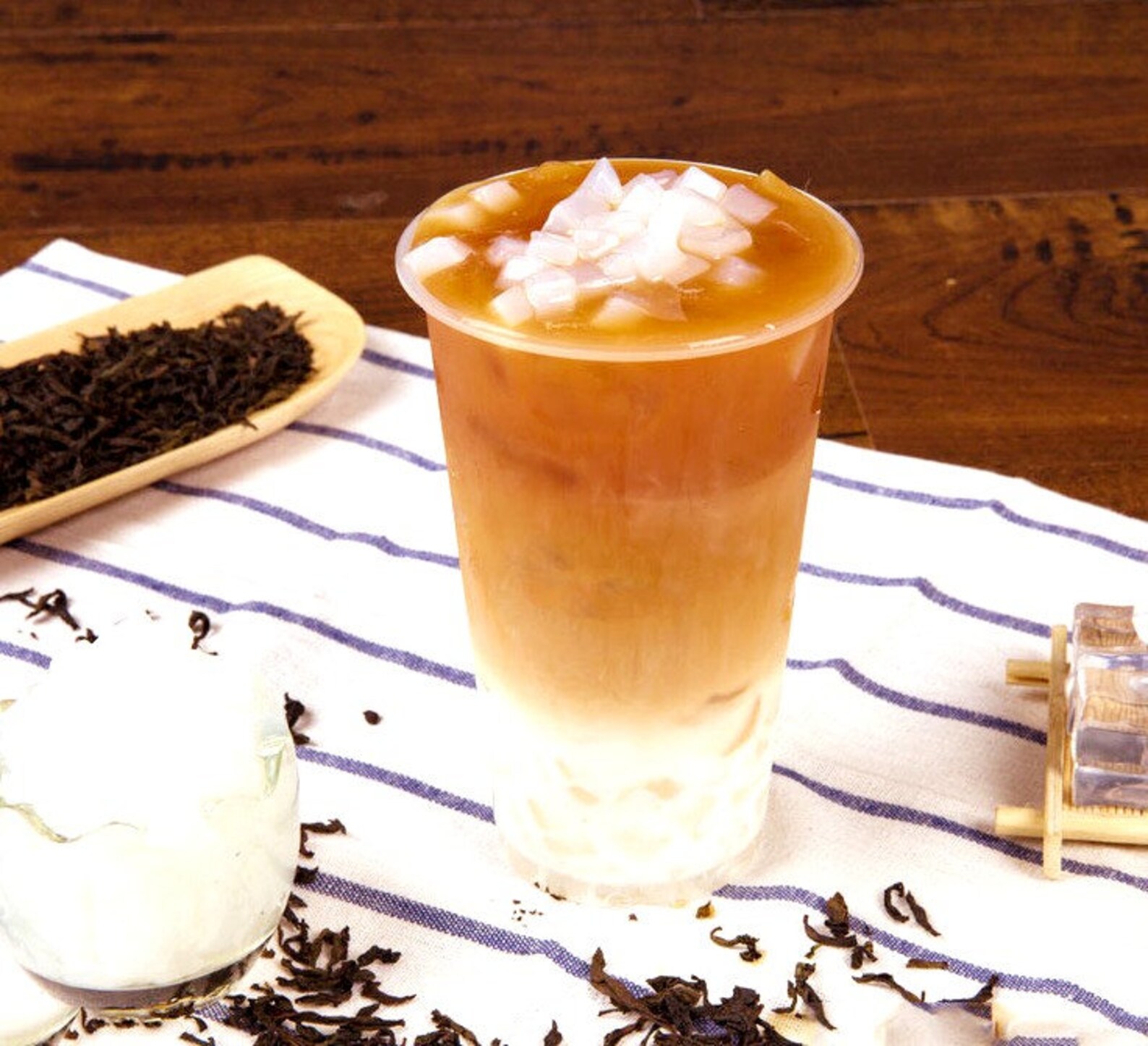 Coconut Jelly Crystal Boba Tea Gift Tea Set Bubble Tea Etsy