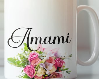 Amami Mug – Spanish Mom Mug, Mexican Mom Gift, Funny Personalized Coffee Cup for Hispanic Mother, Mother’s Day or Birthday Gift