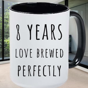 8th Anniversary Gift, 8th Wedding Anniversary Gifts for Her, Bronze Anniversary, 8 Year Anniversary, 8th Anniversary, Gift for Husband