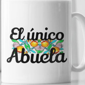 Abuela Gifts in Spanish, Abuela Gift for Mother&#39;s Day, Abuela Birthday Gift From Grandchildren, Mother&#39;s Day Grandma Gift, Spanish Grandma