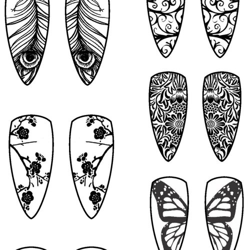 Texture Plate for Metal Clay / Polymer Clay Etsy