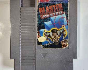 Blaster Master NES 1988 Cartridge Only Cleaned & Tested Authentic