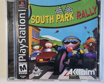 South Park Rally Playstation 1 1999 Tested and Working