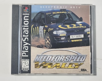 Need for Speed V-Rally Playstation 1997 Tested and Working