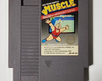 Buy Muscle NES 1986 Cartridge Only Cleaned Tested Authentic