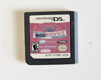 Cars Mater-National Championship DS Cartridge Only Cleaned & Tested Authentic