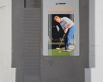 Jack Nicklaus Golf NES 1989 Cartridge Only Cleaned & Tested Authentic