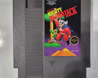 Mighty Bomb Jack NES 1987 Cartridge Only Cleaned & Tested Authentic