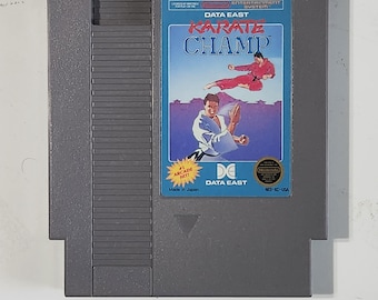 Karate Champ NES 1986 Cartridge Only Cleaned & Tested Authentic