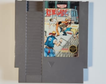 Renegade NES 1988 Cartridge Only Cleaned & Tested Authentic