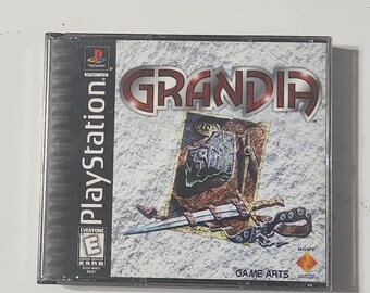 Grandia Playstation 1 1999 Tested and Working