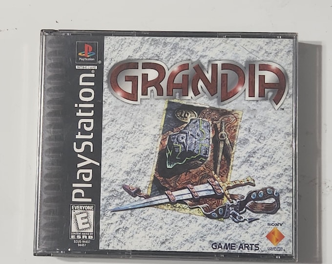 Featured listing image: Grandia Playstation 1 1999 Tested and Working