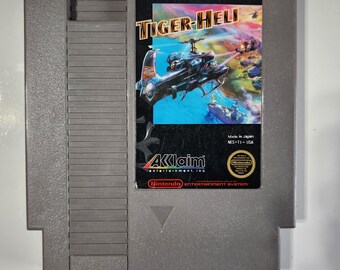 Tiger Heli NES 1987 Cartridge Only Cleaned & Tested Authentic