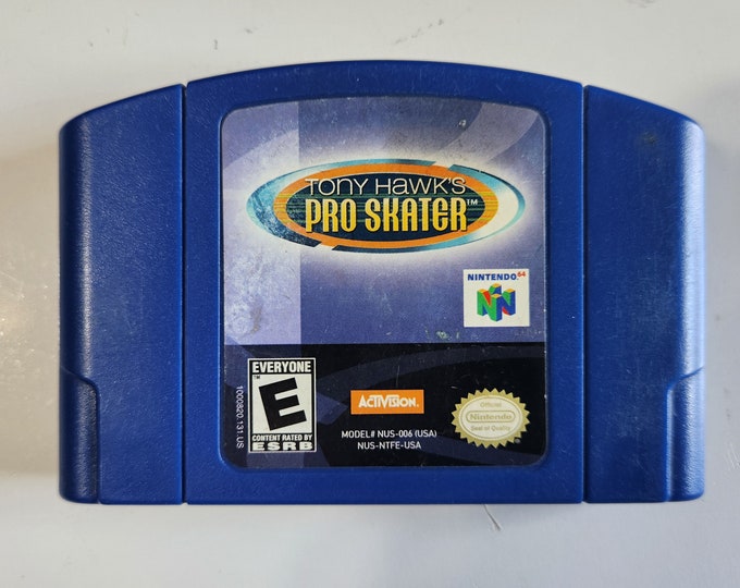 Featured listing image: Tony Hawk N64 2000 Cartridge Only Cleaned & Tested Authentic