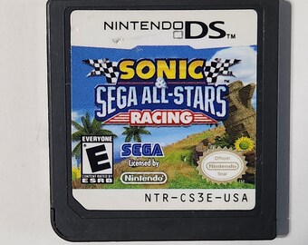 Sonic & SEGA All-Stars Racing DS Cleaned and Tested