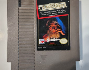 Chessmaster NES 1990 Cartridge Only Cleaned & Tested Authentic