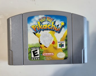 Hey You Pikachu N64 2000 Cartridge Only Cleaned & Tested Authentic