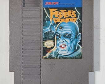 Fester's Quest NES 1989 Cartridge Only Cleaned & Tested Authentic
