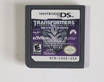 Transformers Revenge of the Fallen Decepticons DS Cartridge Only Cleaned & Tested Authentic