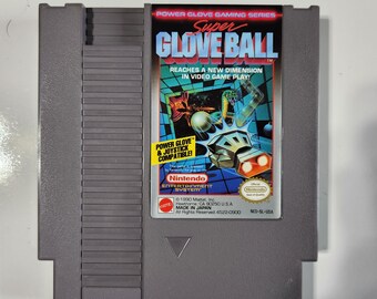 Super Glove Ball NES 1990 Cartridge Only Cleaned & Tested Authentic