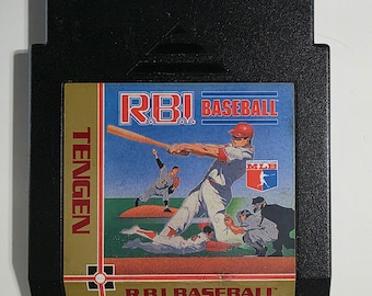 RBI Baseball NES 1988 Cartridge Only Cleaned & Tested Authentic