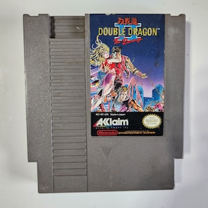 Double Dragon II The Revenge NES 1990 Cartridge alleen gereinigd en getest Authentiek