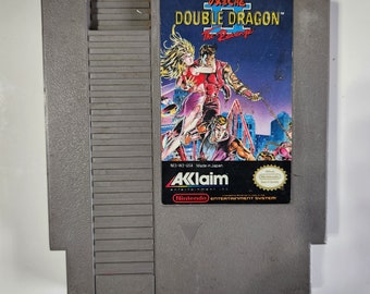Double Dragon II The Revenge NES 1990 Cartridge Only Cleaned & Tested Authentic