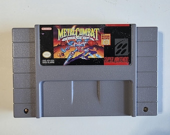 Metal Combat SNES 1993 Cartridge Only Cleaned & Tested Authentic