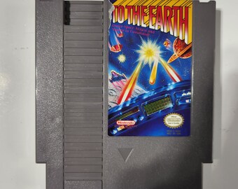 To The Earth NES 1989 Cartridge Only Cleaned & Tested Authentic