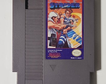 Strider NES 1989 Cartridge Only Cleaned & Tested Authentic