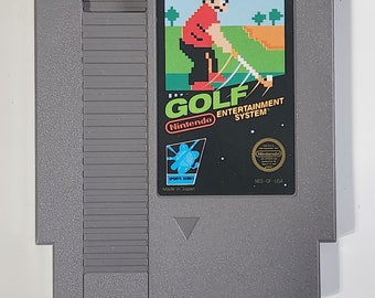 Golf NES 1985 Cartridge Only Cleaned & Tested Authentic
