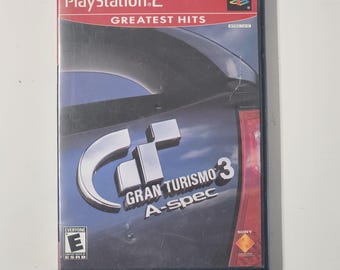 Gran Turismo 3 (Greatest Hits) Playstation 2 2001 Tested and Working