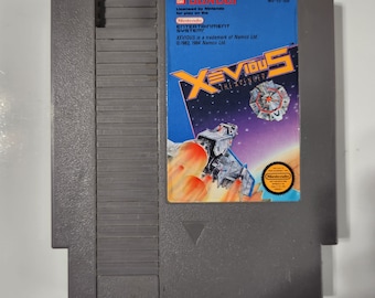 Xevious NES 1988 Cartridge Only Cleaned & Tested Authentic