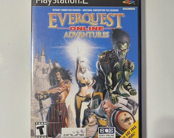 Everquest Online Adventures PlayStation 2 2003 Tested and Working